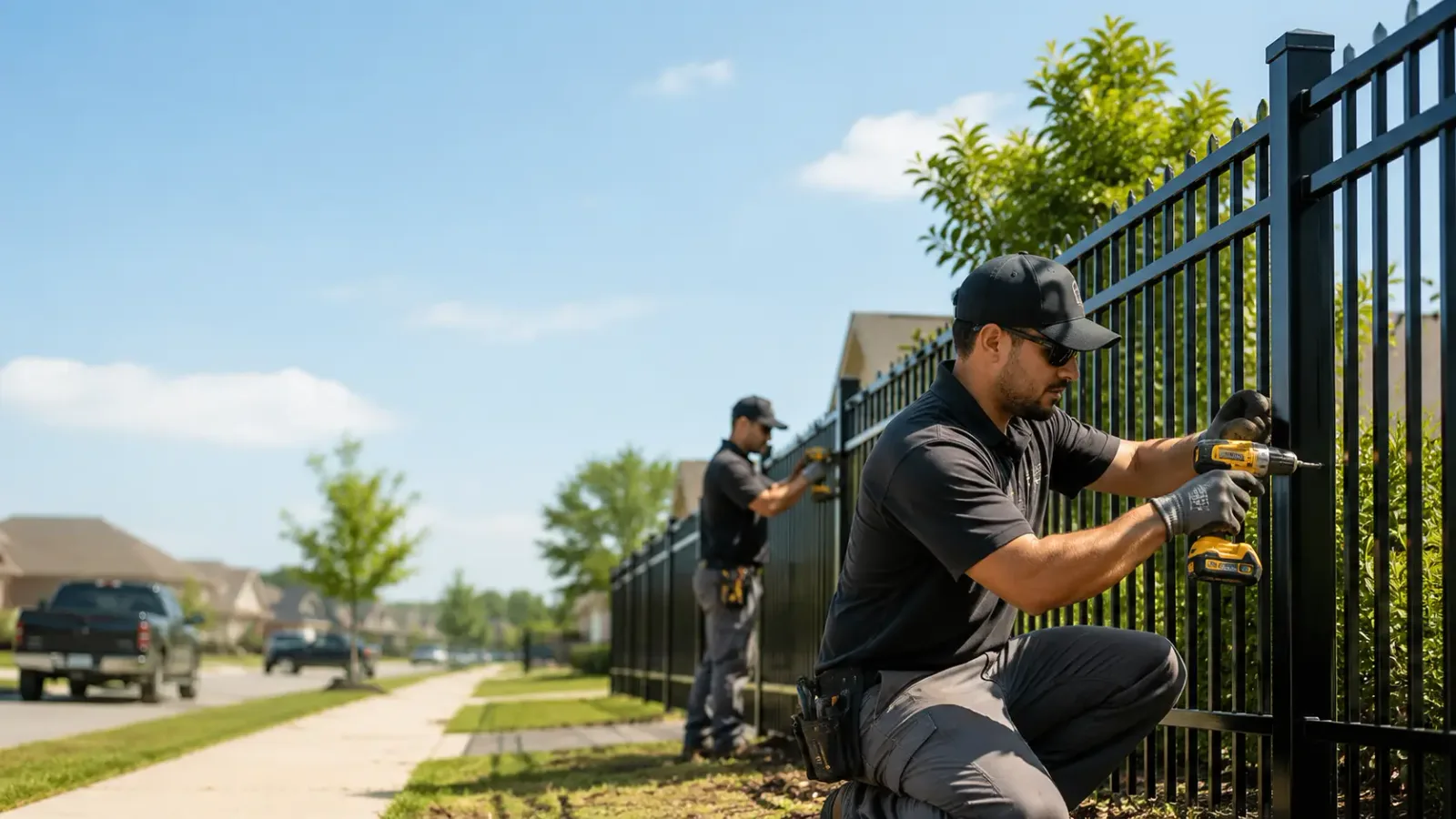 Metal Fence Installation in Uniondale, IN